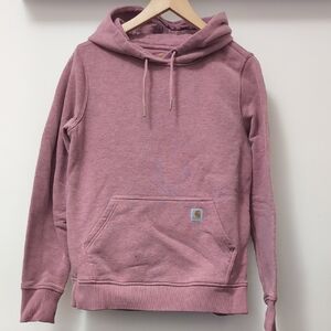 Pink Carhartt Hoodie, Size Small